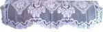 View Item Lace Settee Back Cover Antimacassar 134cm x 62cm White